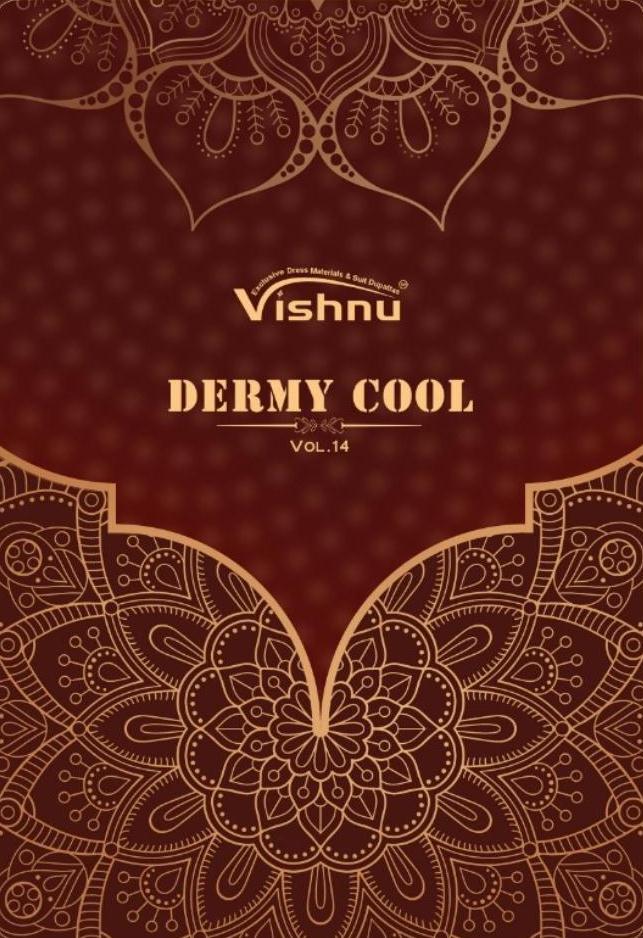 Vishnu Impex Presents Dermy Cool Vol 14 South Cotton Dress Materilas