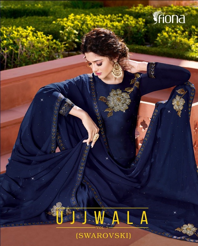 Fiona Ujjwala Vol.3 Classy Designer Festive Ethnic Wear Collection Surat