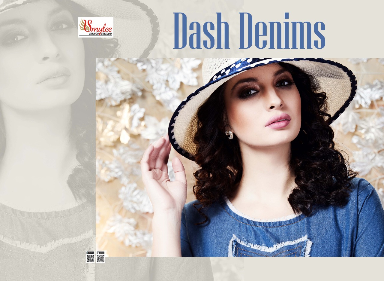Smylee Fashion Dash Denim Heavy Fancy Wear Designer Kurti Wholesale Dealer At Surat