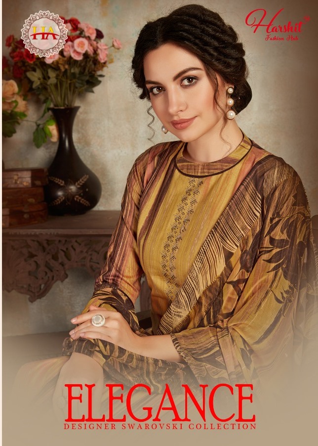 Harshit Fashion Hub By Alok Suit Presents Elegance Cambric Prints With Swarovski Work Fancy Wear Salwar Suit Wholesale Price