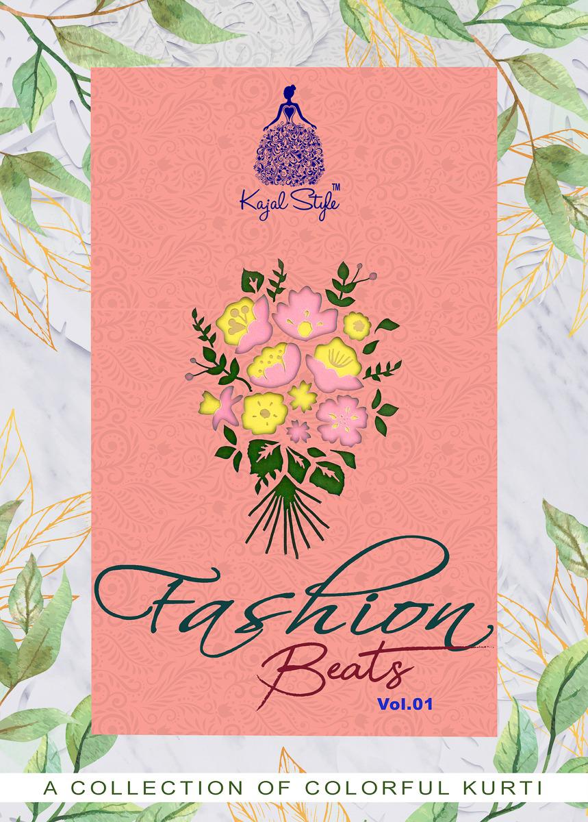 Kajal Style Presents Fashion Beats Vol 1 Heavy Rayon Fabric With Embroidery Work Kurti