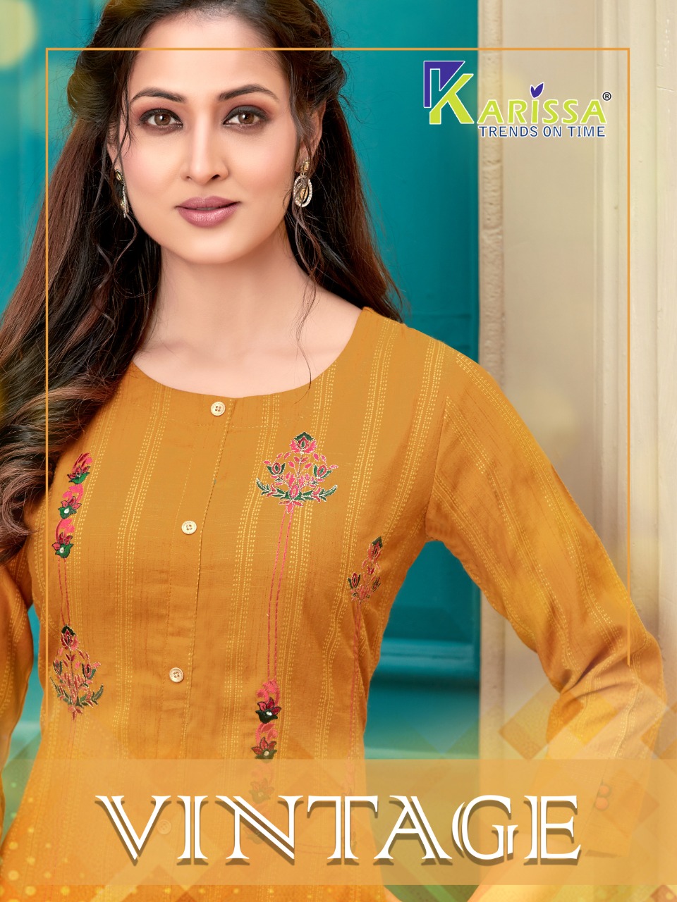 Karissa Launched Vintage Rayon Fancy Designer Kurti