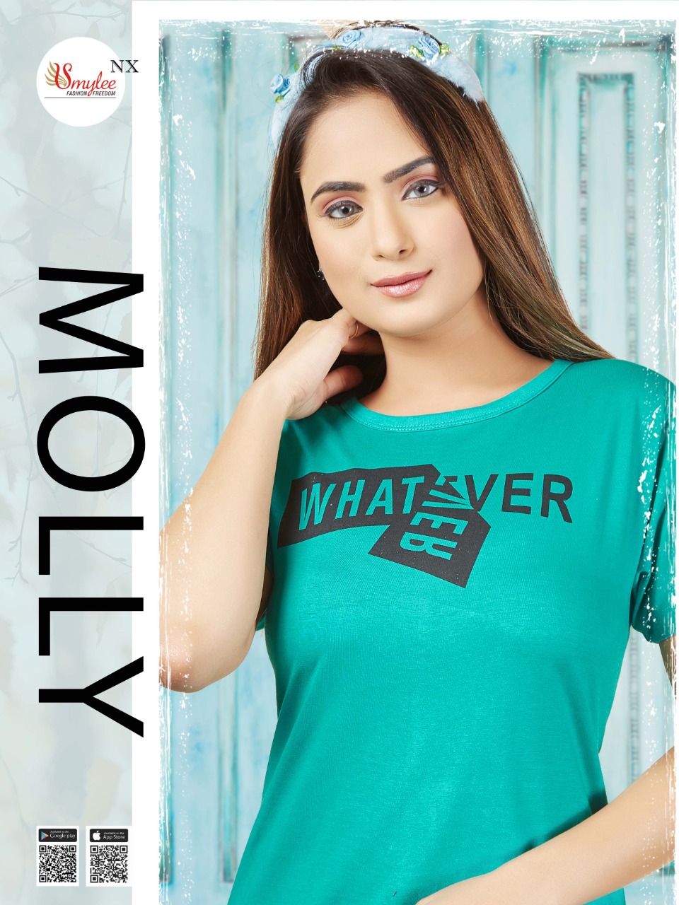 Smylee Fashion Launched Molly Heavy Hosiery Print Fancy Designer T-shirt Wholesale Dealer Surat