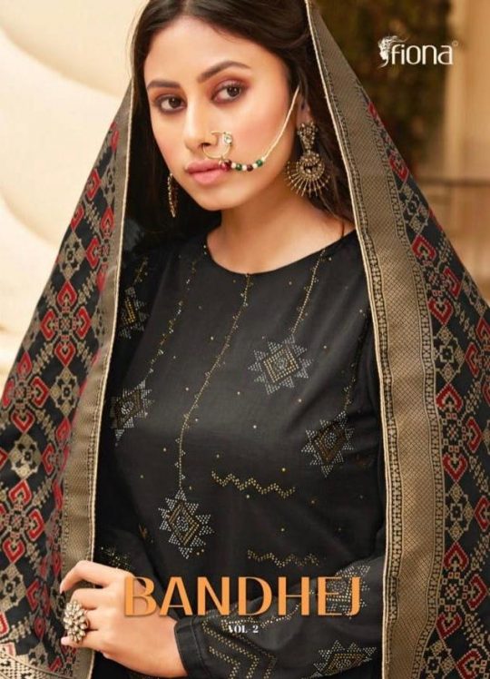 Fiona Launched Bandhej Vol 2 Soft Silk Wedding Wear Fancy Designer Salwar Kameez Wholesale Dealer Surat