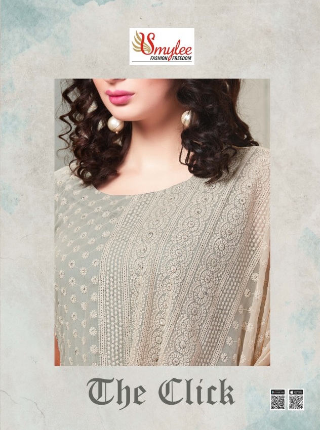 Smylee Fashion Launched The Click All Diffrent Heavy Fabrics Fancy Designer Party Wear  Kurtis Wholesale Dealer Surat