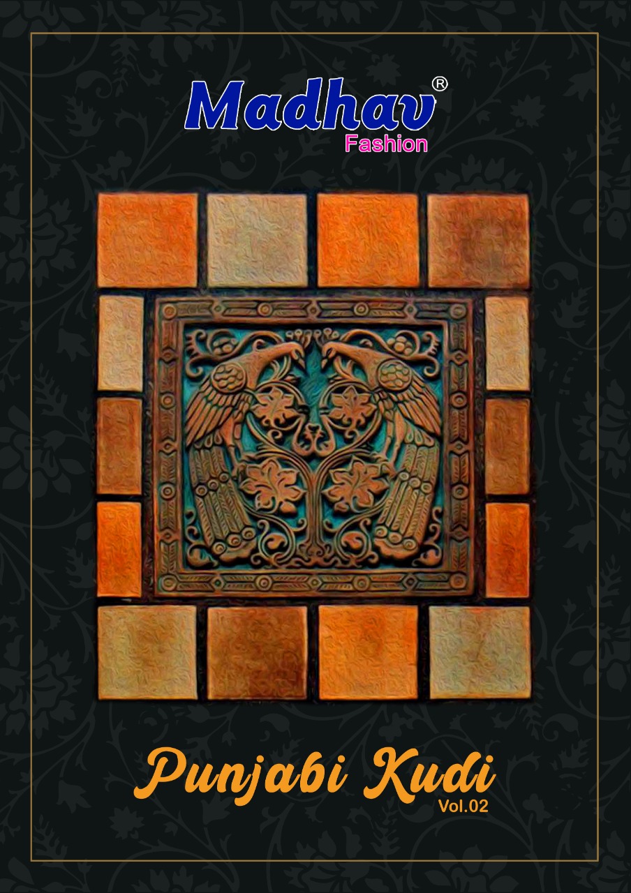 Madhav Fashion Punjabi Kudi Vol 2 Pure Cotton Patiyala Style Dress Material Salwar Suits Wholesale Dealer Surat