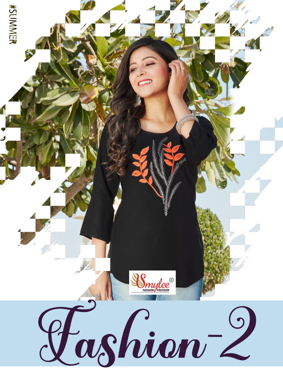 Smylee Fashion Vol 2 Rayon Fancy Kurtis Wholesaler Surat