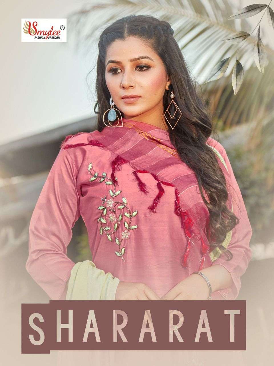 Smylee Fashion Shararat Modal Sik Fancy Kurti With Sharara Set Wholesaler Surat