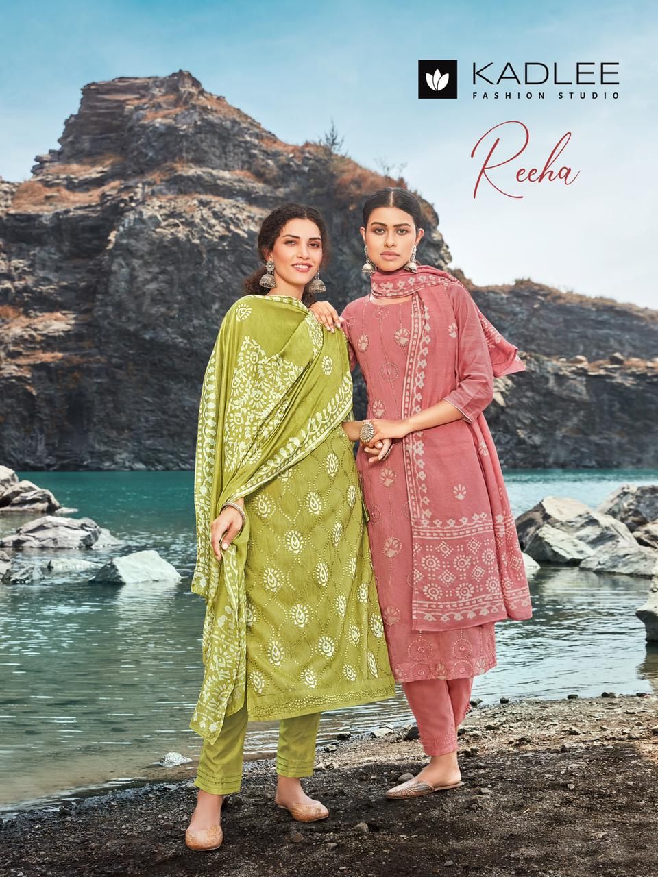Kadlee Fashion Reeha Chanderi Viscose Fancy Prints Ready Made Suits Wholesaler Surat