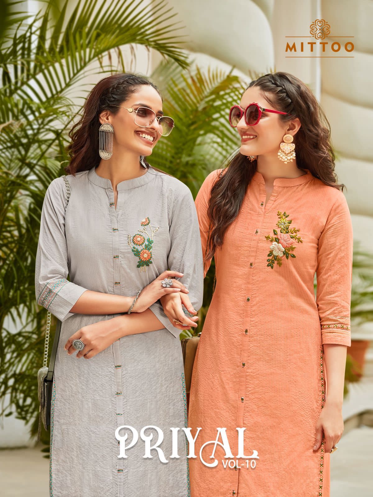 Mittoo Priyal Vol 10 Cotton Flex Daily Wear Kurti Wholesale Rate
