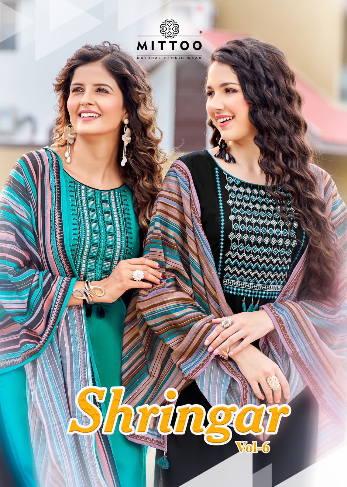 Mittoo Shringar Vol 6 Viscose Fancy Designer Kurti Combo Set Wholesaler Surat