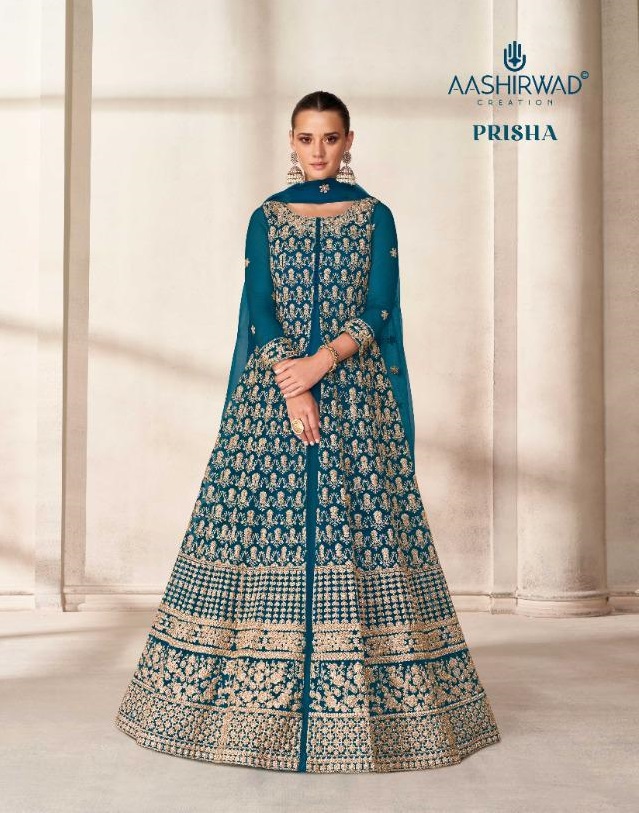 AASHIRWAD CREATION PRISHA ANARKALI GOWN SUITS