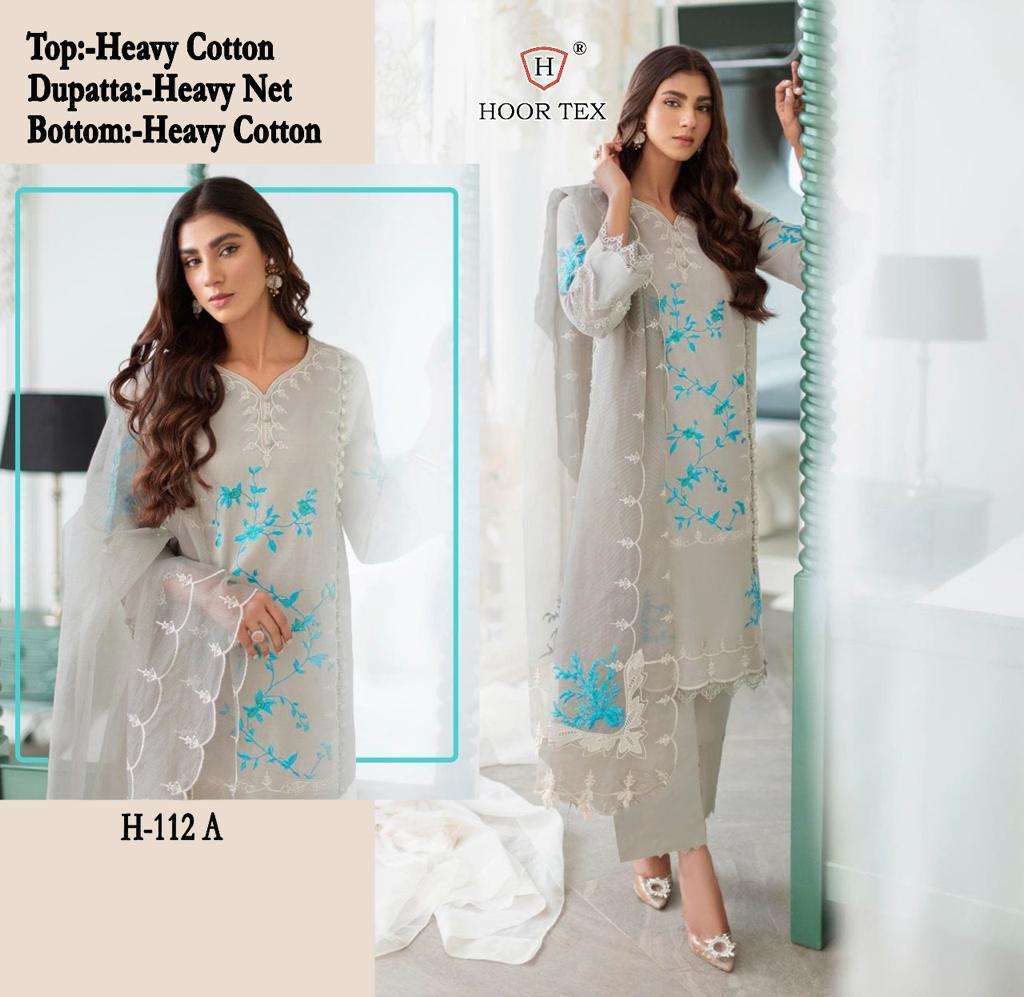 HOOR TEX H 112 COTTON FANCY SALWAR KAMEEZ