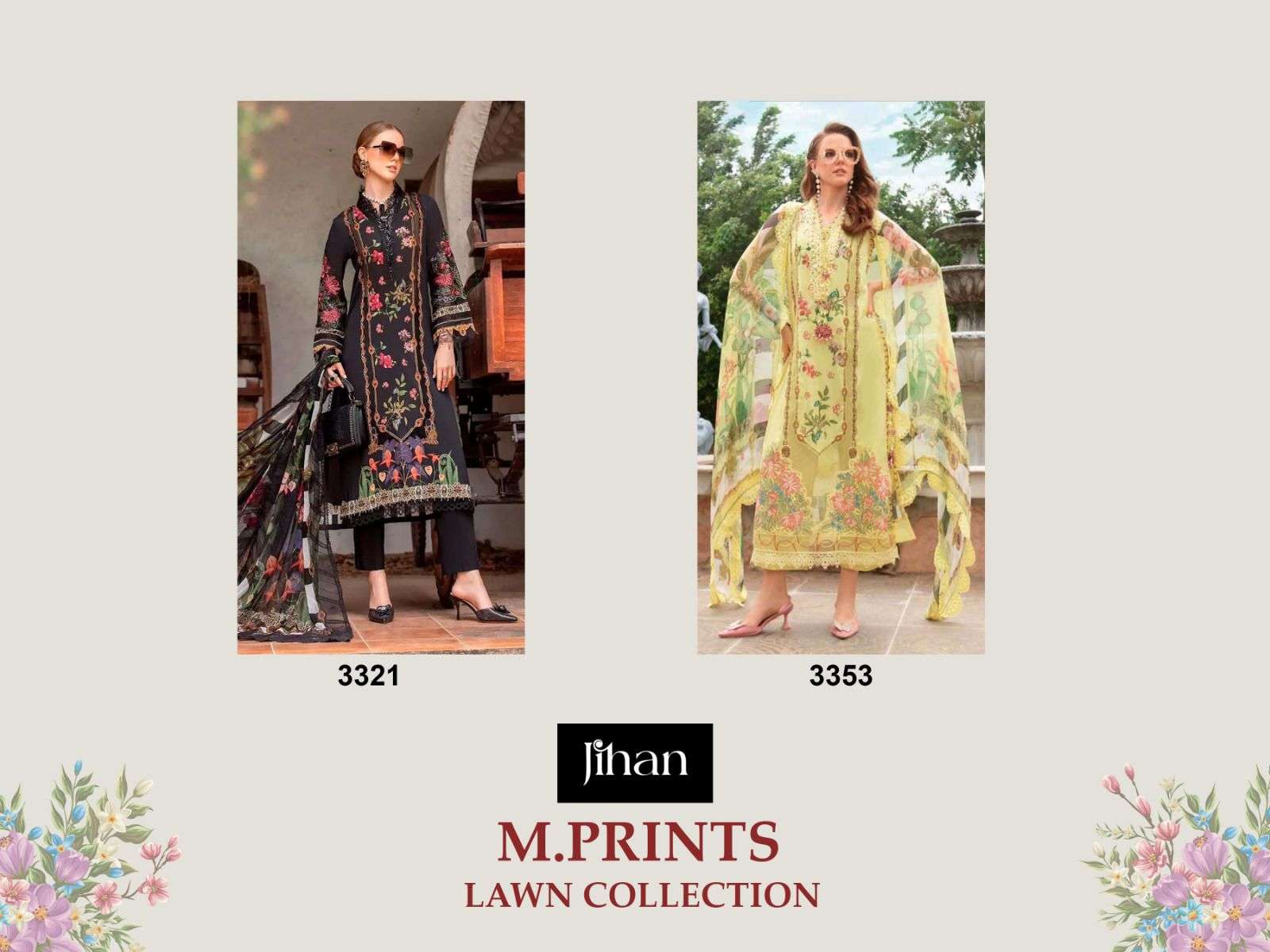 JIHAN D NO 3321 AND  3353 SALWAR KAMEEZ 