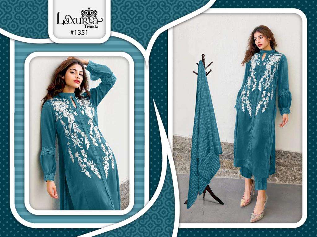 LAXURIA TRENDZ D NO 1351 READY MADE SUIT