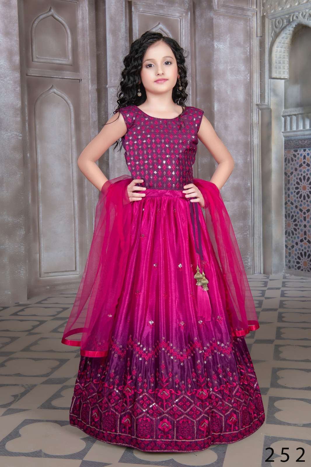 AARADHNA VOL 35 KIDS WEAR LEHENGA COLLECTION 