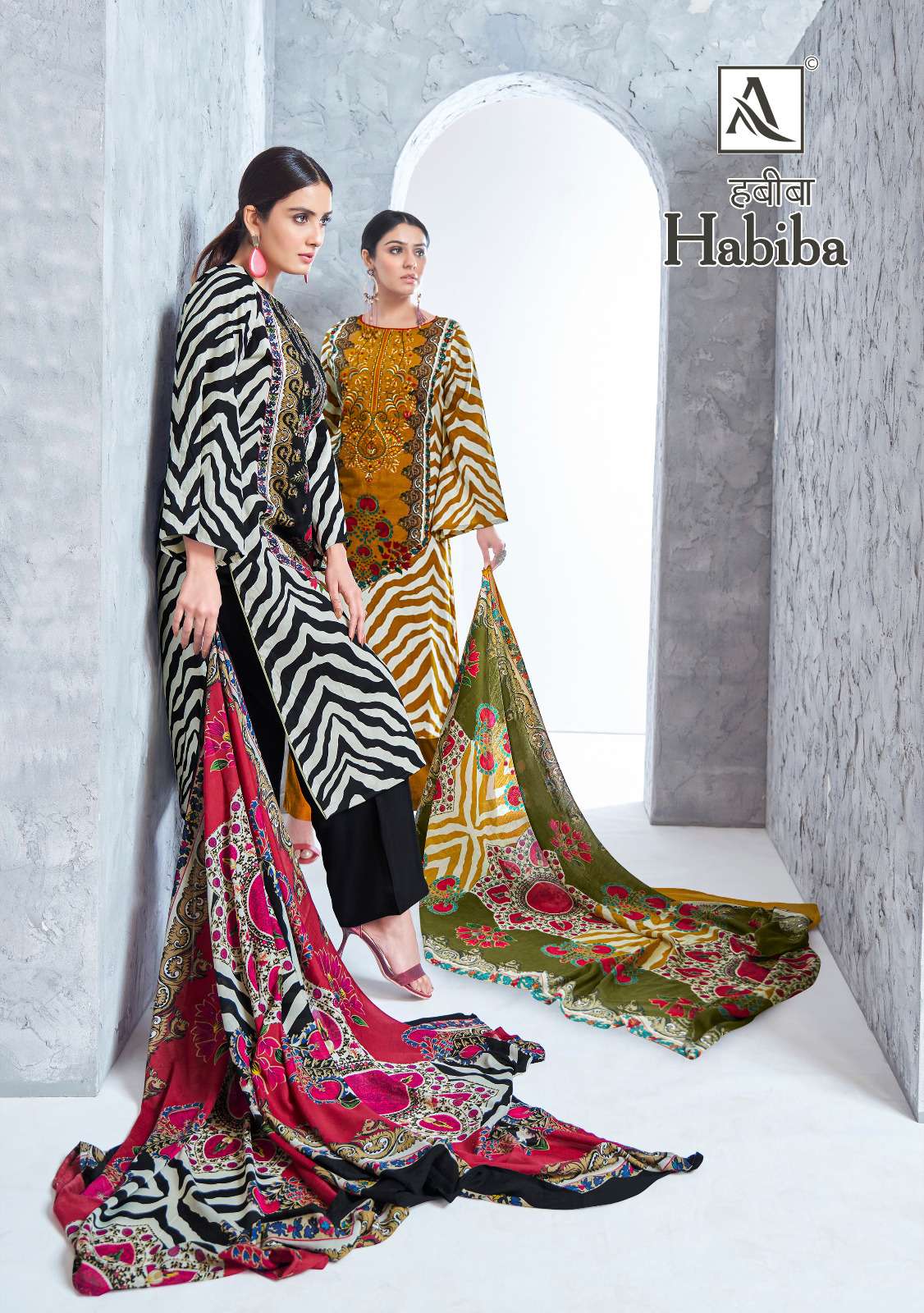 ALOK SUITS HABIBA JAM COTTON SUITS 