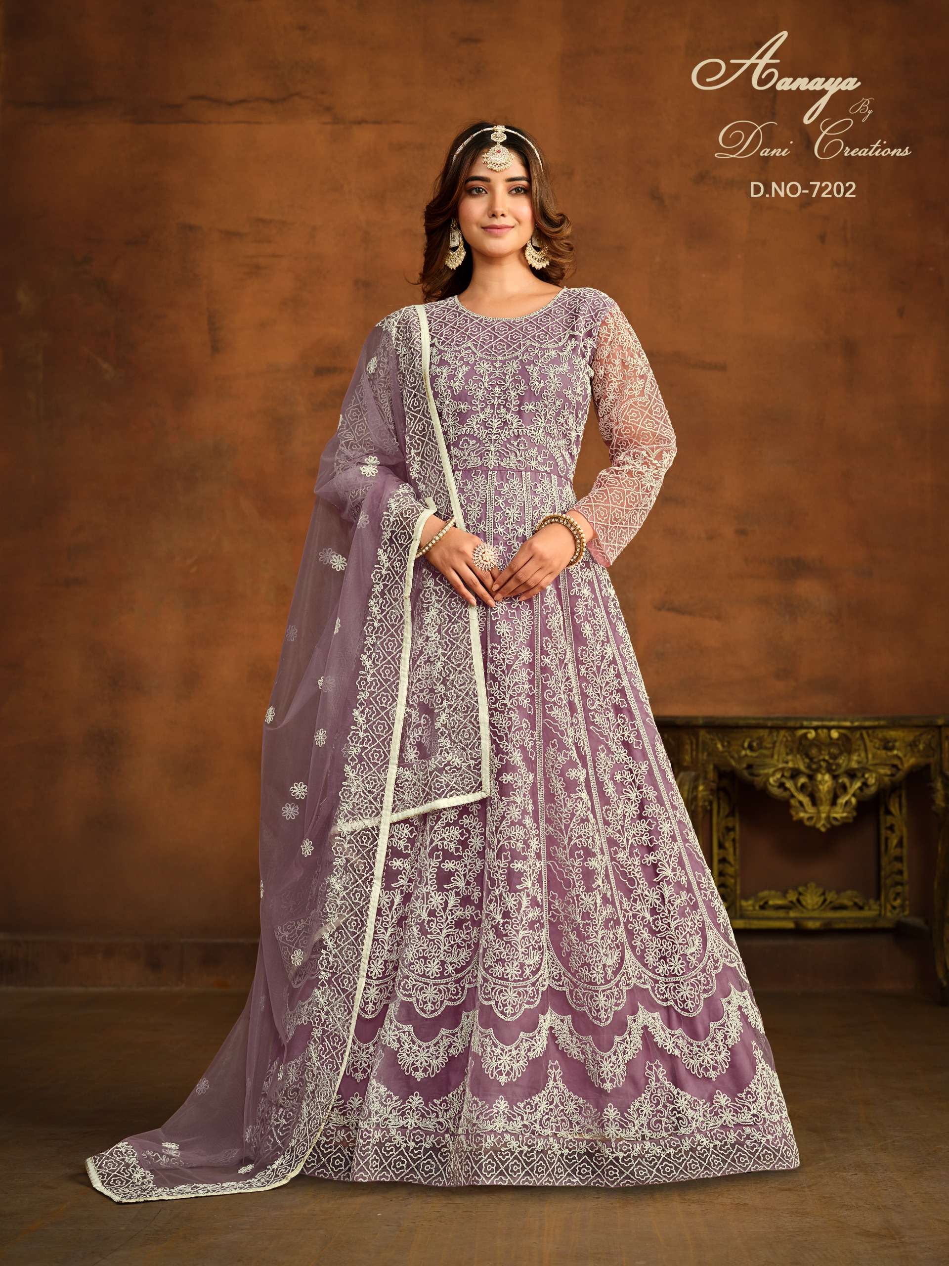 DANI CREATION AANAYA 7200 SERIES HEAVY DESIGNER SUIT