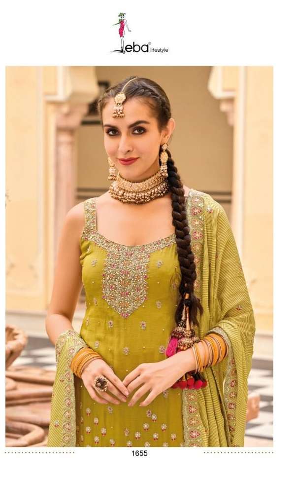 EBA LIFE STYLE ALFAAZ D NO 1655 SHARARA SUIT