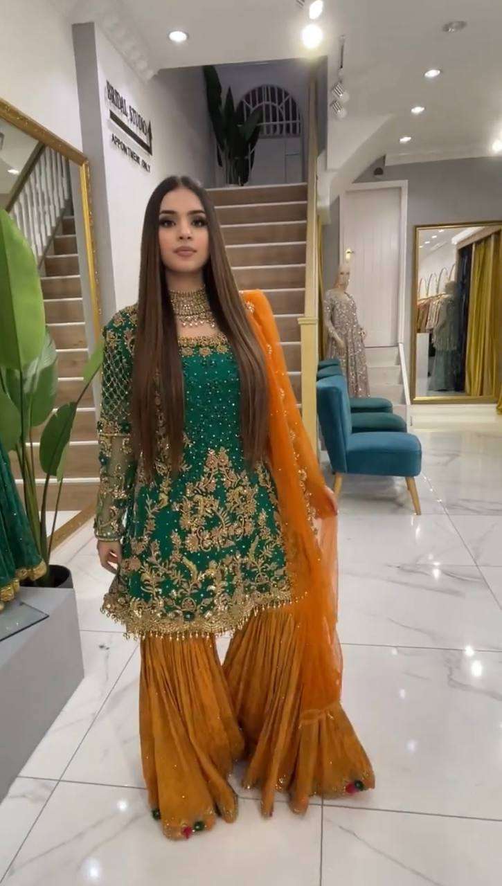 HK 1601 SHARARA SUIT