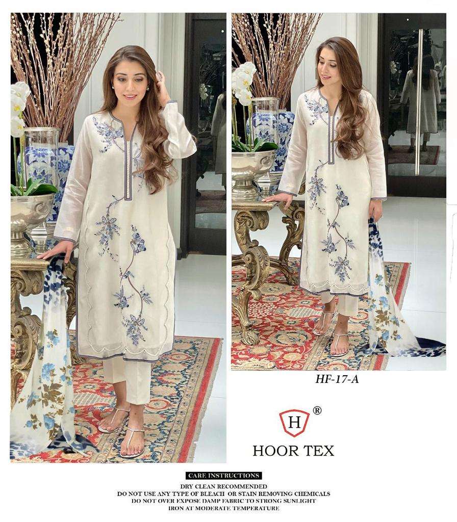   HOOR TEX HF 17 READY MADE PAKISTANI SUITS 
