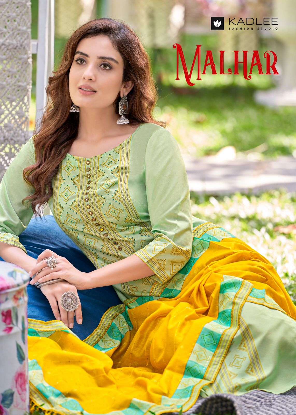 KADLEE FASSHION MALHAR KURTI COMBO SET 