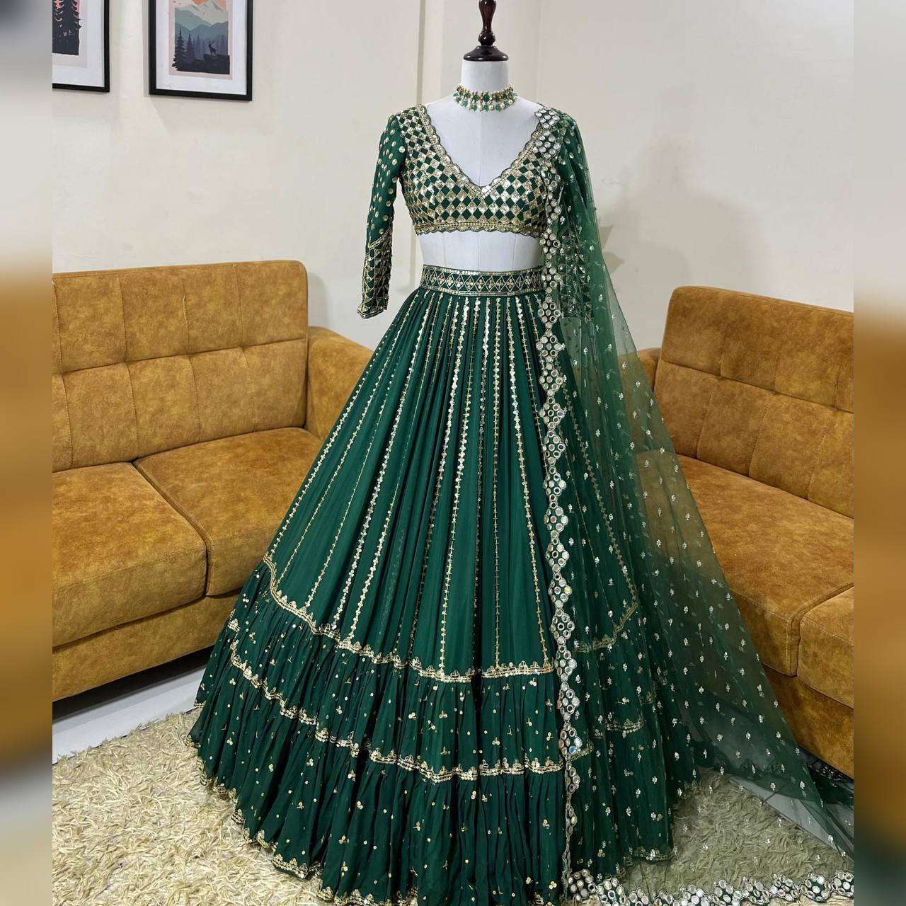 NF 1052 LEHENGA CHOLI