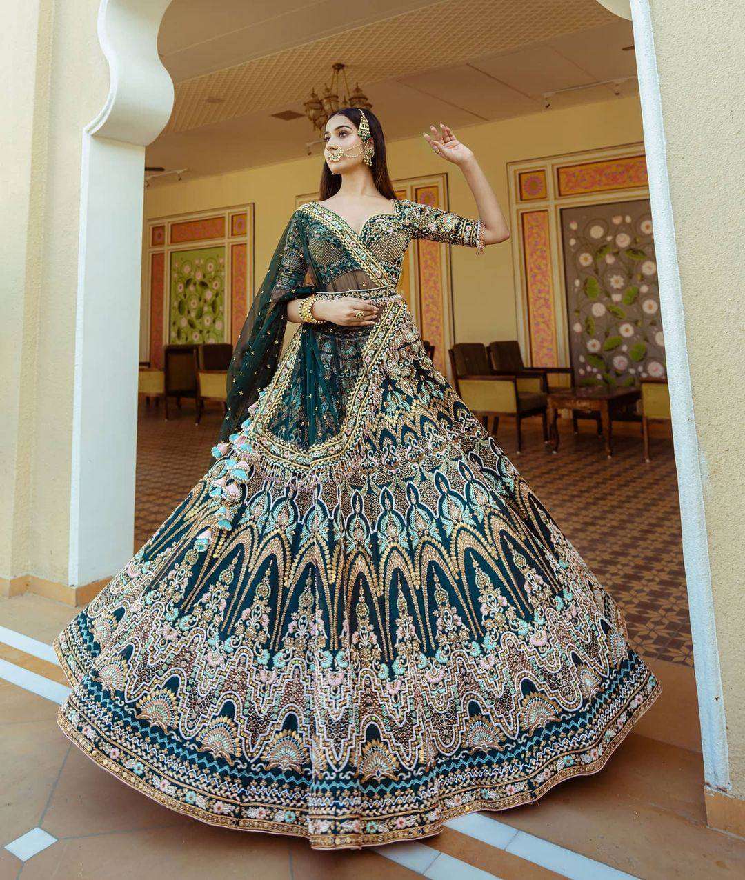 NF 534 LEHENGA CHOLI