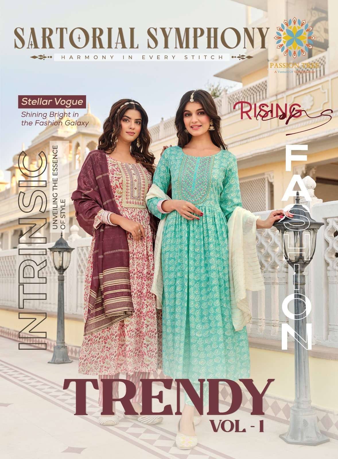 PASSION TREE TRENDY VOL 1 FANCY NYRA CUT KURTI COMBO SET 
