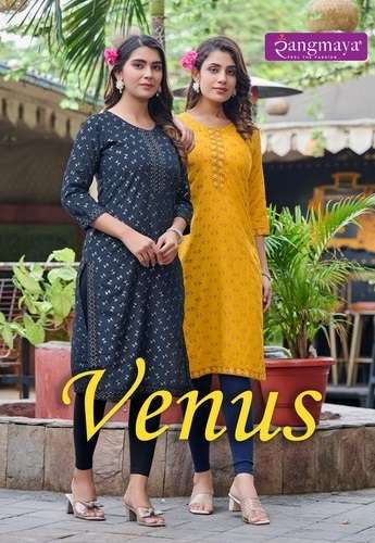 RANGMAYA VENUS LADIES RAYON KURTI