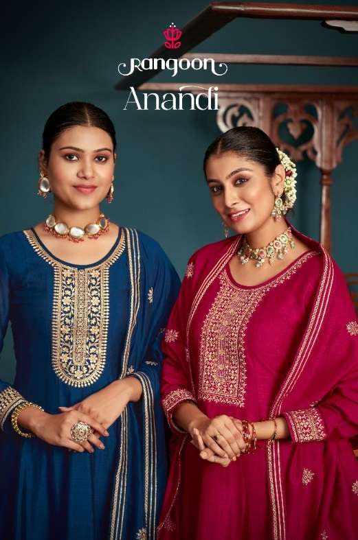   RANGOON ANANDI ANARKALI SUIT