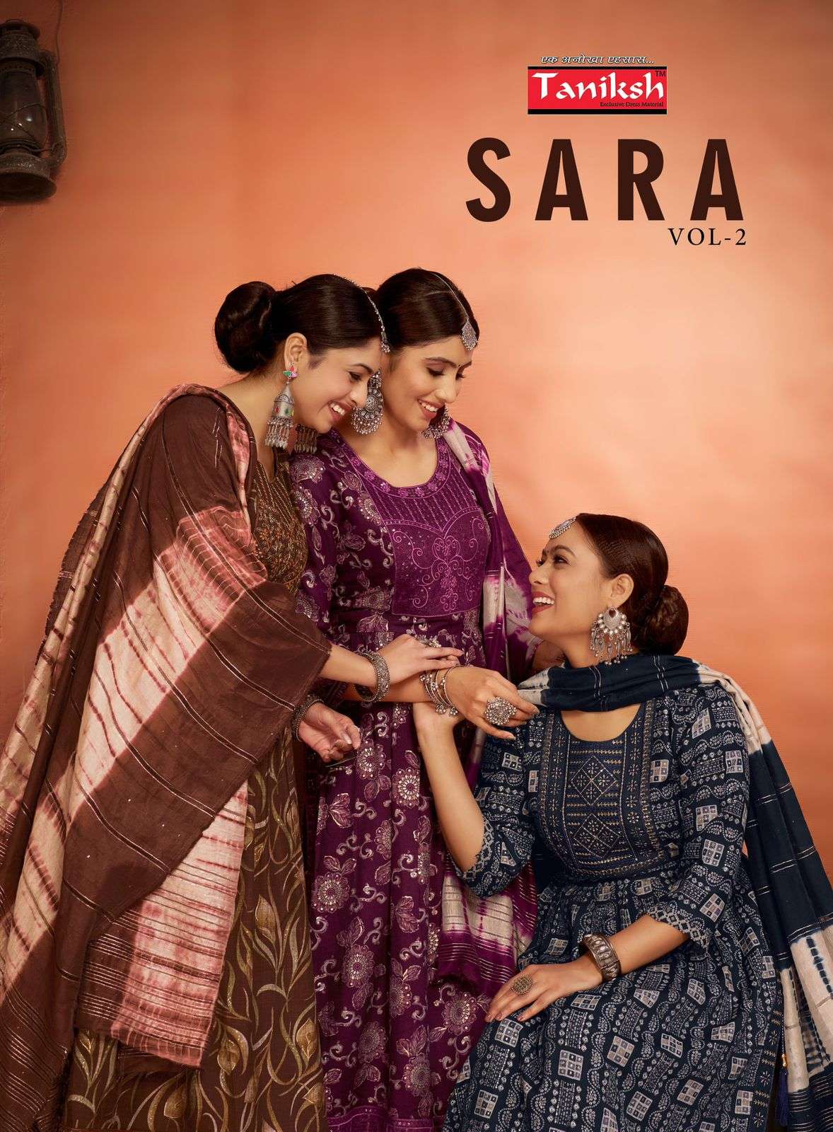 TANIKSH SARA VOL 2 NAIRA CUT PATTERN KURTI SET