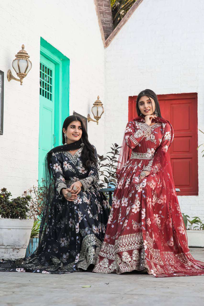 AD 143 ANARKALI KURTI 