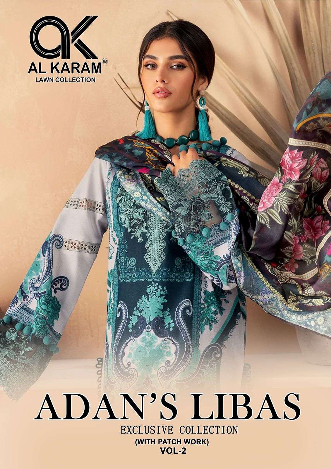 AL KARAM ADANS LIBAS EXCLUSIVE COLLECTION VOL 2 COTTON SUIT