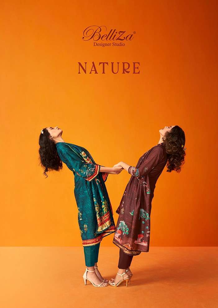 BELLIZA DESIGNER STUDIO NATURE DIGITAL PRINT SALWAR SUIT