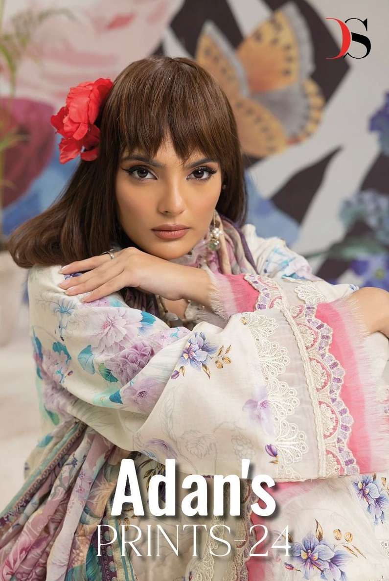 DEEPSY SUITS ADANS PRINTS 24 COTTON SALWAR KAMEEZ 