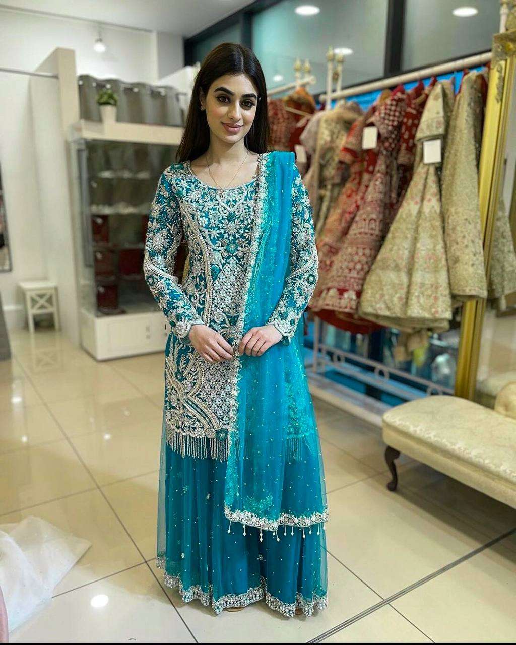 DHK 1253 SHARARA SUIT