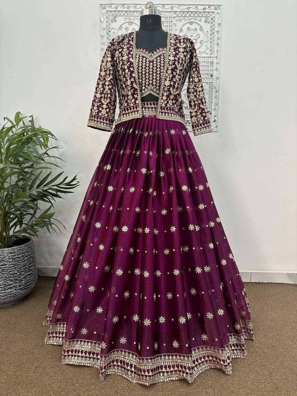 DHK 1254 LEHENGA 