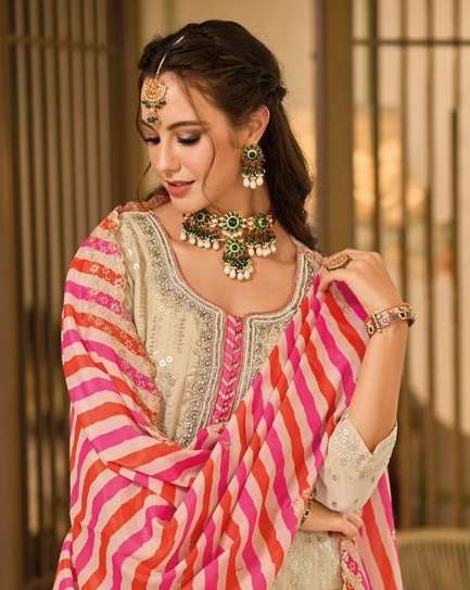 EBA LIFESTYLE ARMANI VOL 6 READY MADE SHARARA SUIT