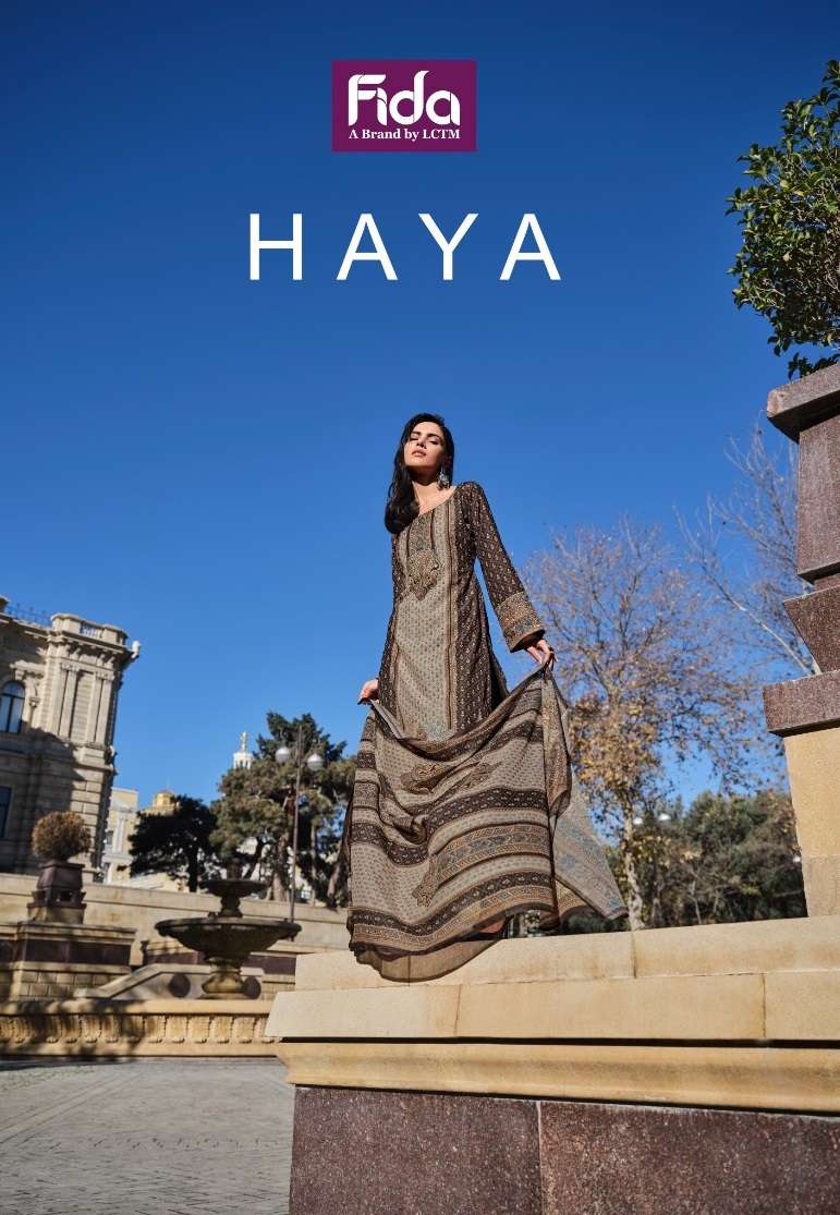 FIDA HAYA DIGITAL BLENDED COTTON SUIT