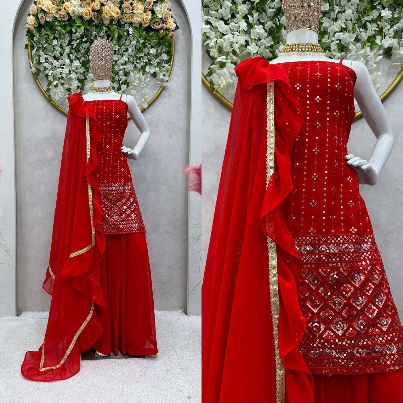 KD 1406 SHARARA SUIT