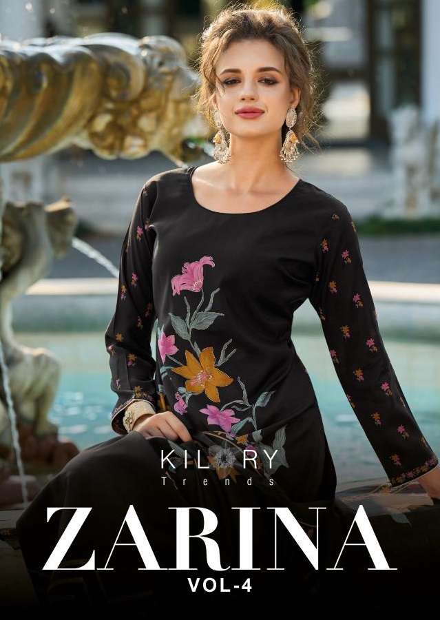 KILORY TRENDZ ZARINA VOL 4 VISCOSE DESIGNER SUIT
