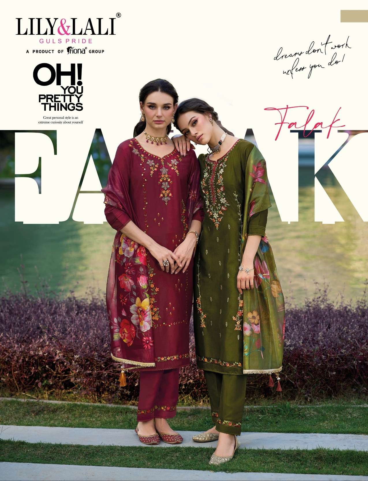 LILY AND LALI FALAK DESIGNER PARTY WEAR SUIT