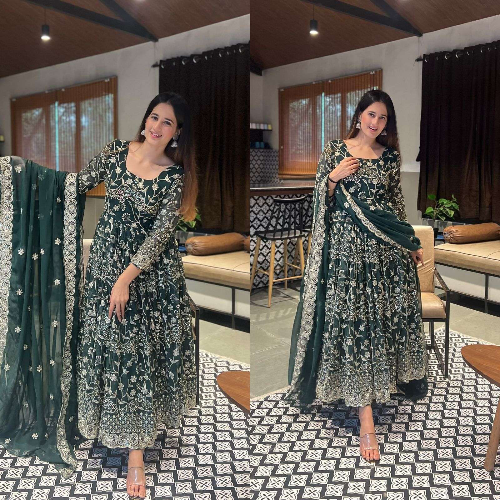 MF 383 ANARKALI KURTI
