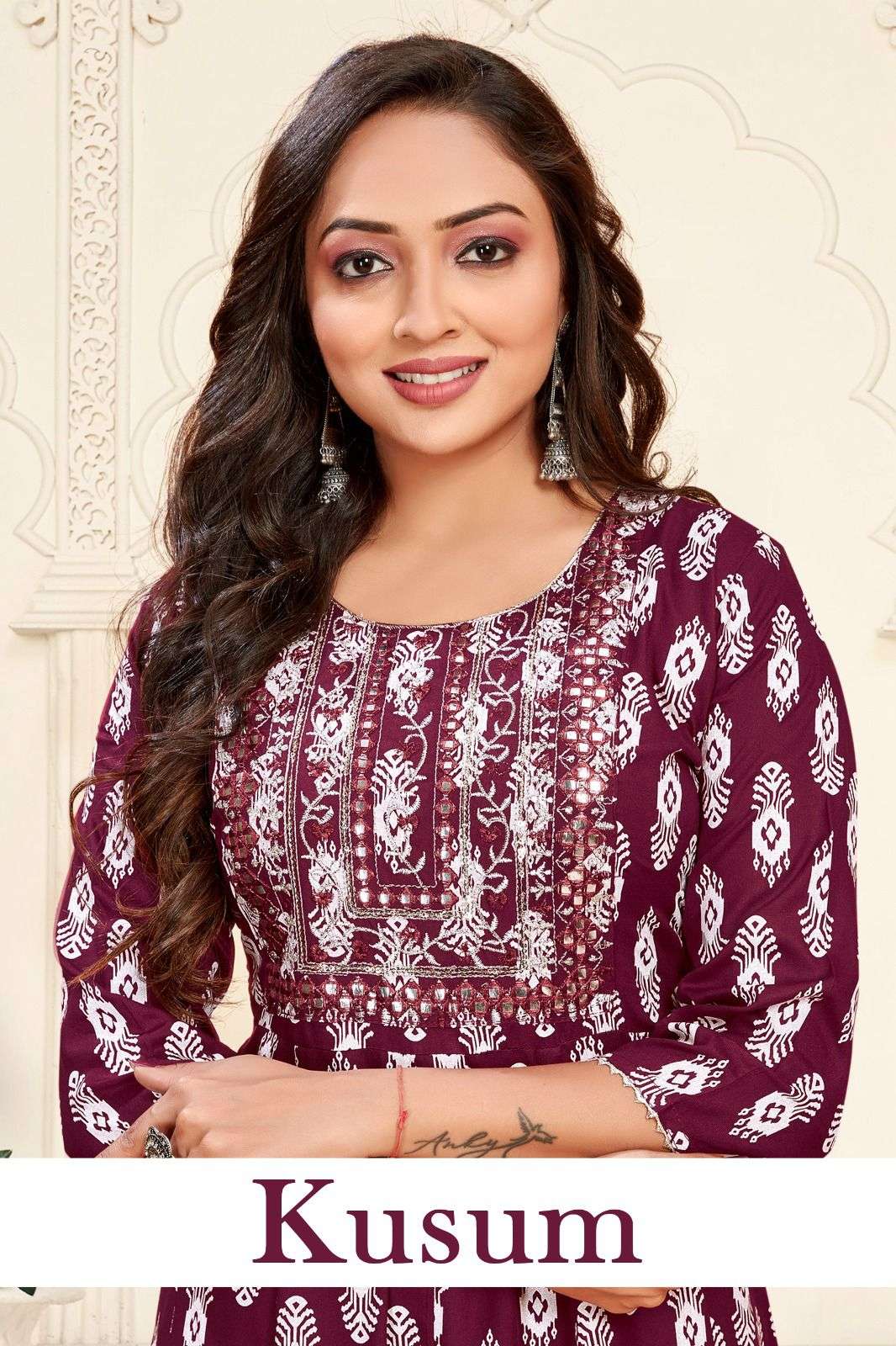 MF KUSUM VOL 1 RAYON LONG GOWN 