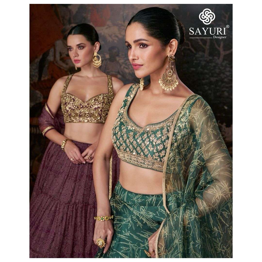 SAYURI DESIGNER MIRANA LEHENGA CHOLI COLLECTION