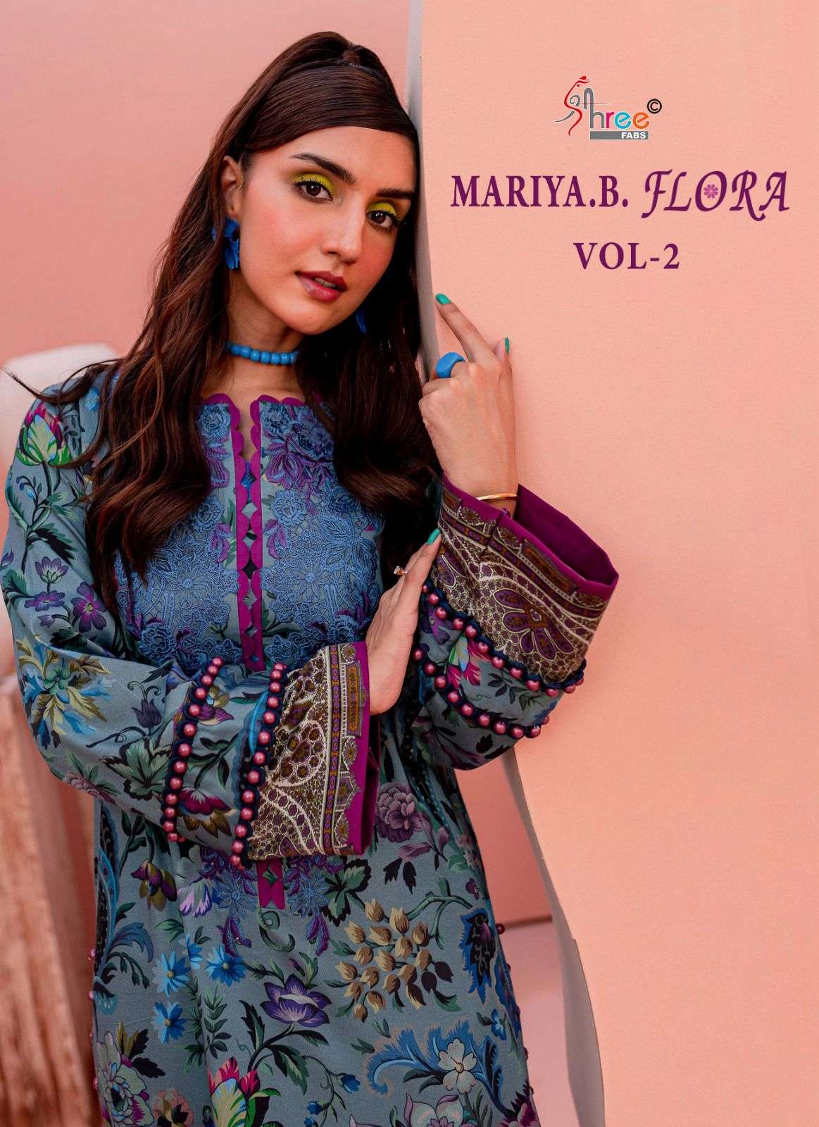 SHREE FABS MARIYA B FLORA VOL 2 COTTON SUIT