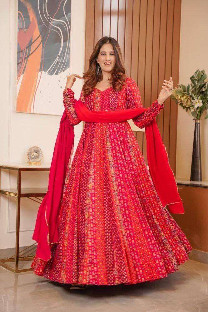 VAD 786 ANARKALI KURTI