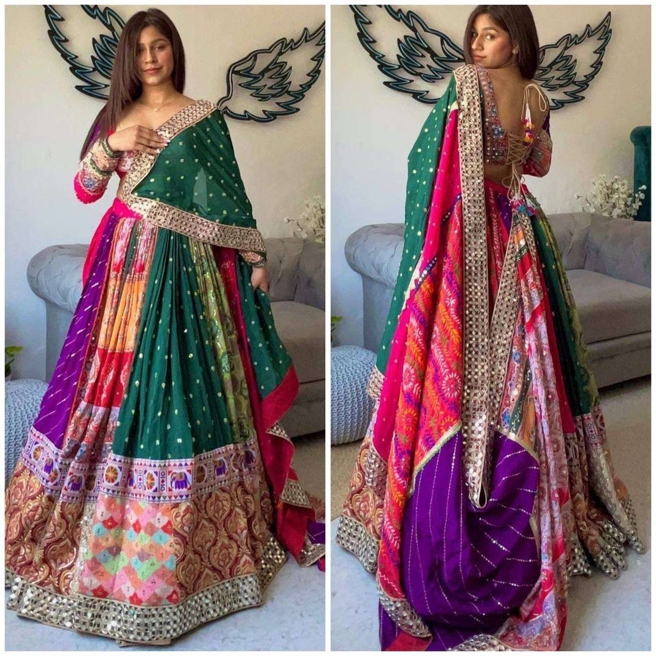 BD 1584 LEHENGA CHOLI