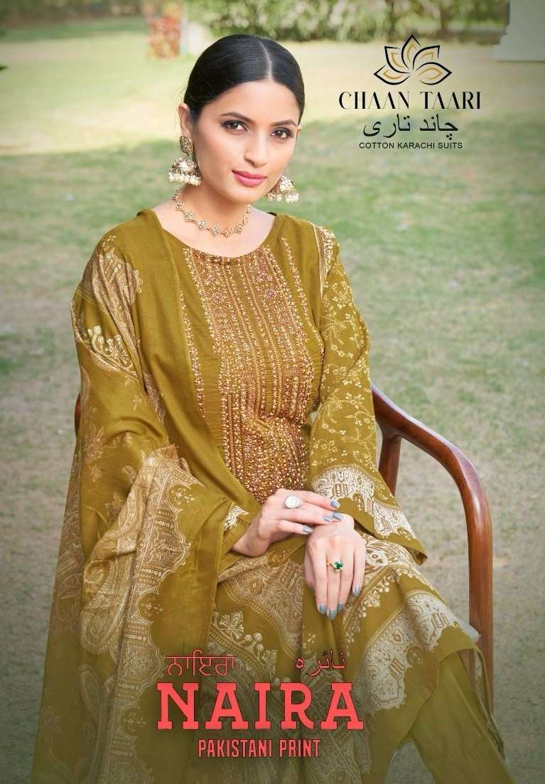 CHAAN TAARI NAIRA COTTON FANCY WORK SUIT